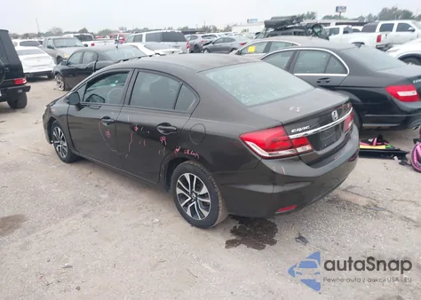 2013 Honda Civic Ex из США, поврежденный, VIN 2HGFB2F89DH526983